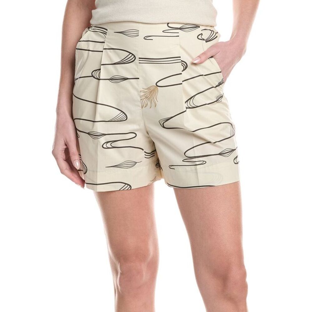 Max Mara Womens  Agito Short Trouser, Beige